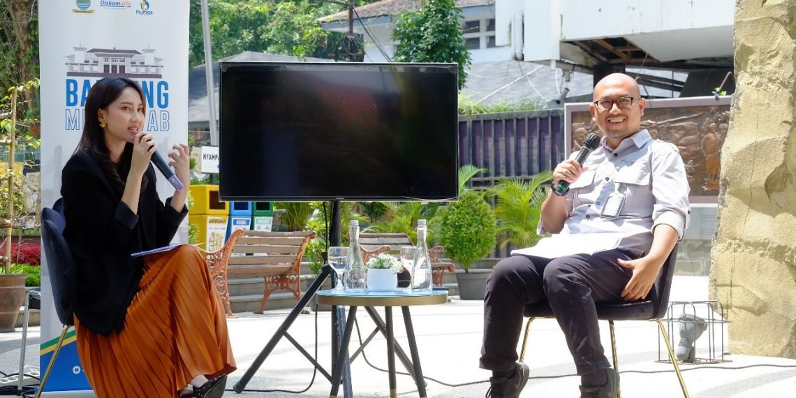 Kepala Bidang Distribusi dan Perdagangan Pengawasan Kemetrologian Disdagin Kota Bandung, Meiwan Kartiwa.