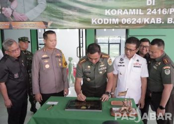 Kapolresta Bandung Hadiri Peresmian Koramil 2416/Pacet Kabupaten Bandung
