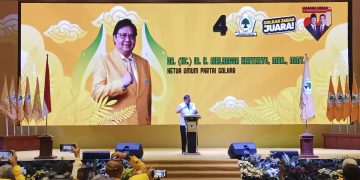 Airlangga Hartarto: “Menangnya Prabowo maka Menang Pula Golkar”