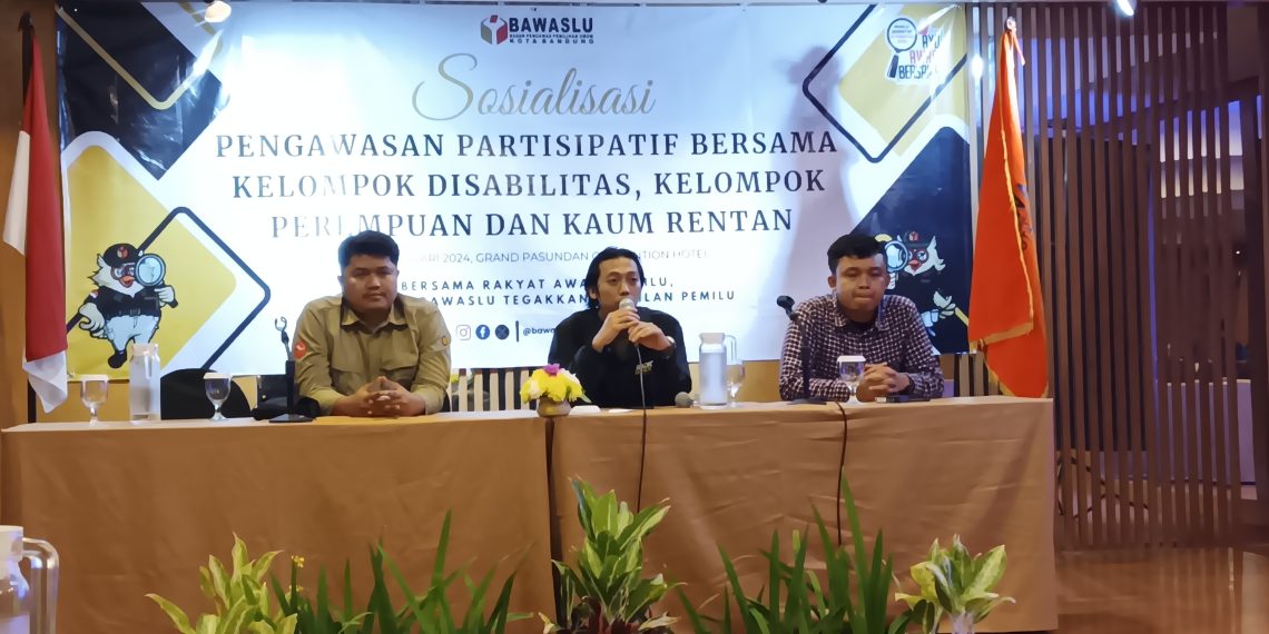 Bawaslu Kota Bandung Pastikan Kelompok Disabilitas, Perempuan Hamil, dan Kaum Rentan Gunakan Hak Pilih Secara Aman dan Nyaman