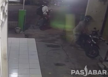 Motor di Kontrakan Raib Dibawa Maling Dalam Hitungan Detik