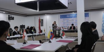 Mahasiswa FH Unpas Ujian dengan Metode MUN