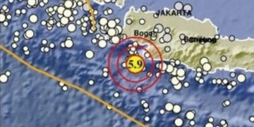 Kabupaten Bayah Banten Diguncang Gempa Magnitudo 5,9