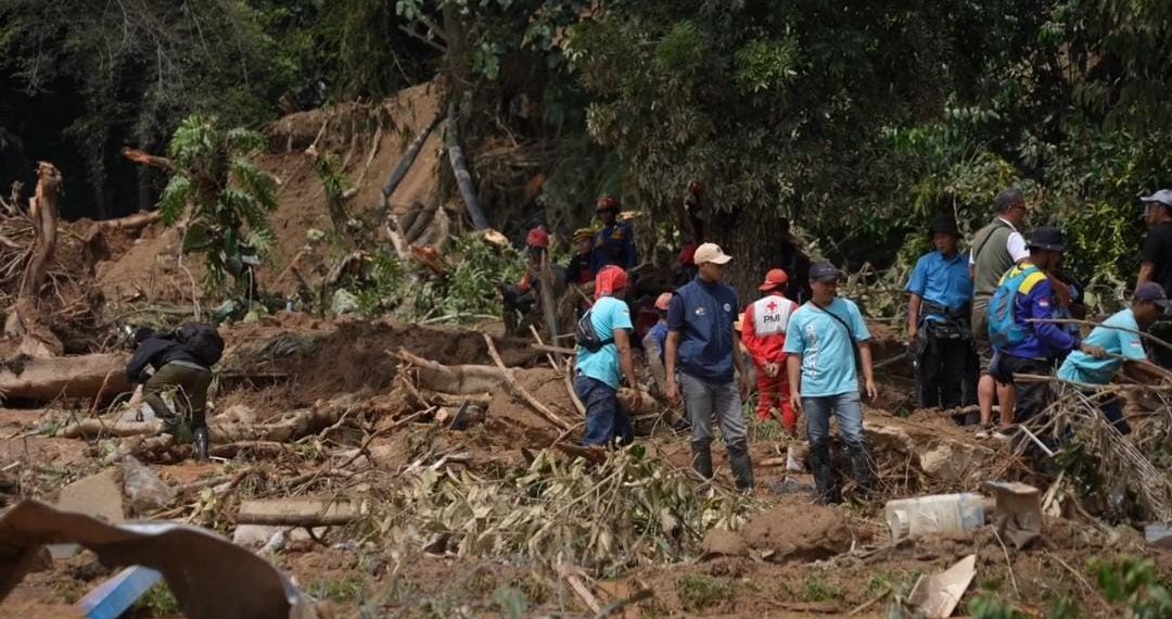 Proses Pencarian Korban Dampak Longsor di Subang Dihentikan