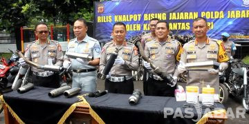 430 Knalpot Brong Disita Korlantas Polri di Minggu Pertama Januari 2024