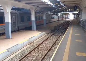 Suasana Stasiun Bandung Sepi, Pasca Kecelakaan di Kawasan Haurpugur Cicalengka