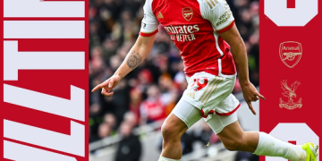 Meriam London Kelahkan Crystal Palace 5 Gol Tanpa Balas