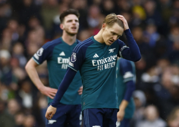 Meriam London Tumbang 1-2 di Malam Tahun Baru