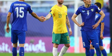 Berakhir Imbang, Australia dan Uzbekistan Lolos ke 16 Besar Piala Asia 2023