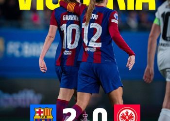 Barcelona Femeni Bungkam Eintracht Frankfurt 2-0