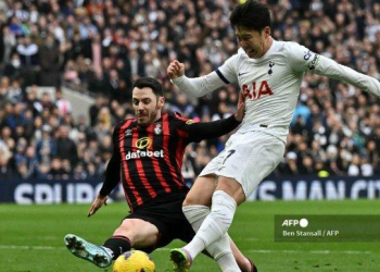Son Heung-Min Ukir Statistik Istimewa pada Laga Tottenham Hotspur vs Bournemouth