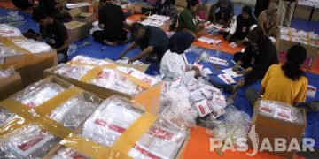 FOTO : SORTIR LIPAT SURAT SUARA PEMILU 2024