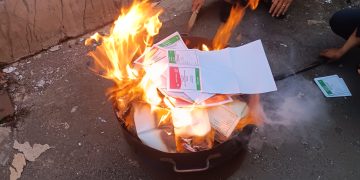 Pemusnahan 10 Ribu Surat Suara Rusak