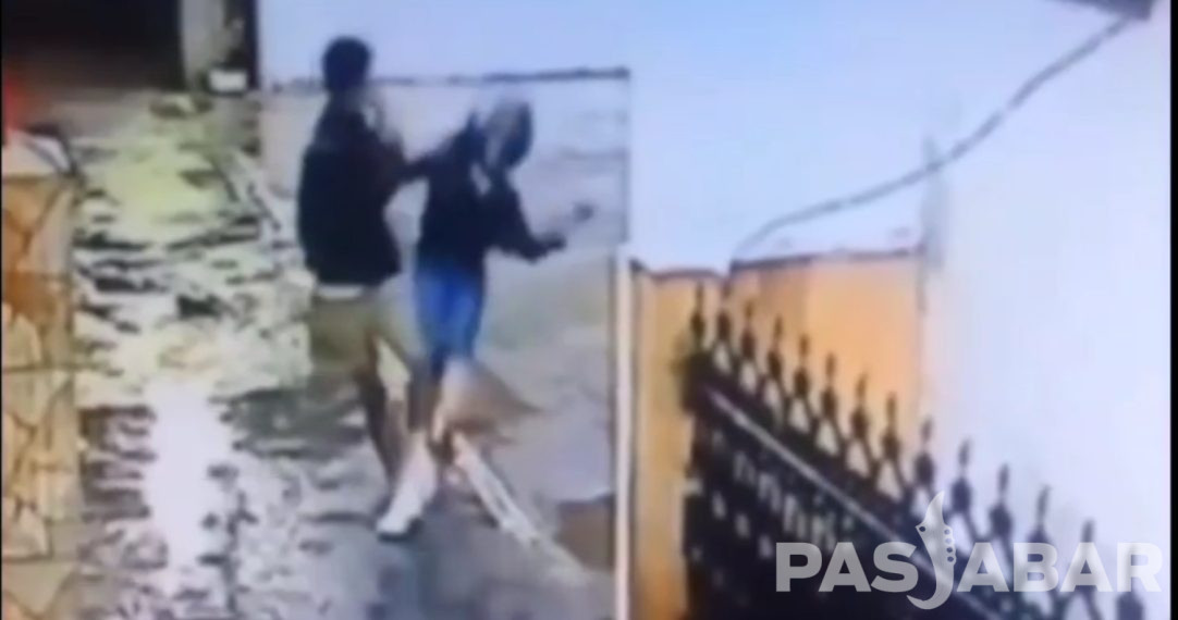 Viral! Pria Pukul Wanita Hingga Terluka di Cimahi