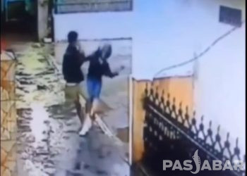 Viral! Pria Pukul Wanita Hingga Terluka di Cimahi