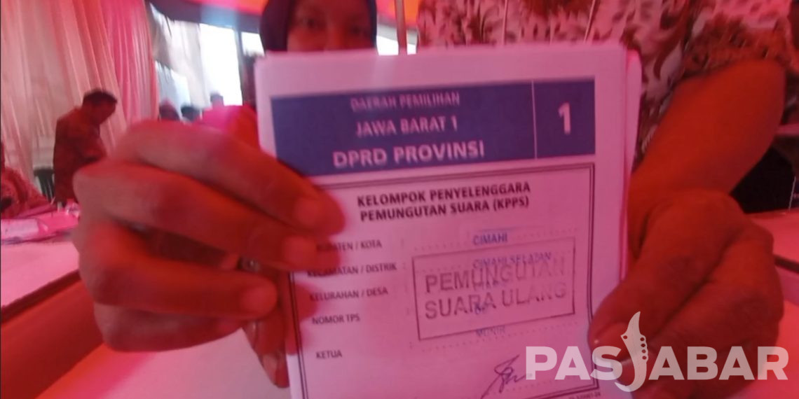 Warga Kota Cimahi Antusias Lakukan Pencoblosan Ulang Pemilu 2024