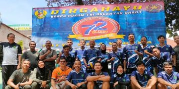 FOTO: Tim Voli Paguyuban Pasundan Menang 3-1 Lawan Kumdam III Siliwangi