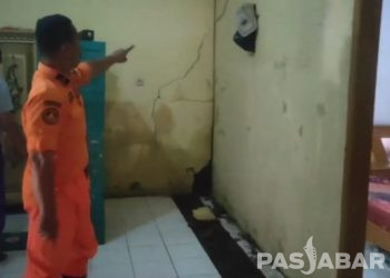 Bangunan Sekolah dan Rumah Rusak Akibat Pergeseran Tanah di KBB