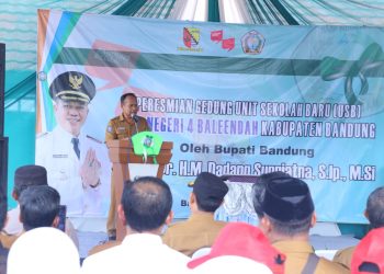 Bupati Bandung Resmikan SMP Negeri 4 Baleendah