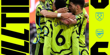 Arsenal Catatkan Rekor Kemenangan Terbesar dengan Cetak 6 Gol Tanpa Balas