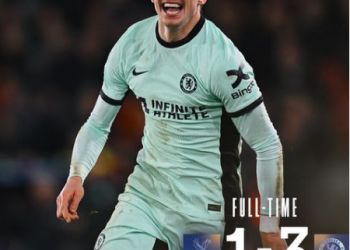 Chelsea Vs Crystal Palace : The Blues Come Back Dramatis Skor 3-1