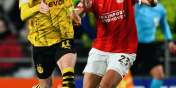 Laga Antara PSV Eindhoven vs Borussia Dortmund Berakhir Imbang 1-1