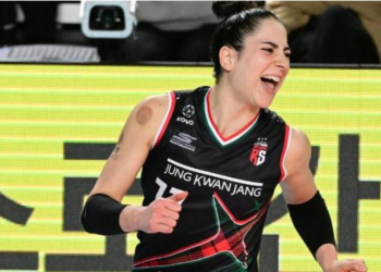 Gia Mencetak Poin Terbanyak Saat Red Sparks Mengalahkan AI Peppers, Ibunda Sampai Menangis