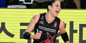 Gia Mencetak Poin Terbanyak Saat Red Sparks Mengalahkan AI Peppers, Ibunda Sampai Menangis