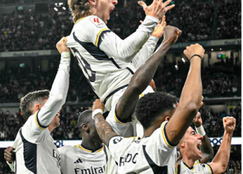 Real Madrid Menang atas Sevilla Lantaran Gol Tunggal Gelandang Veteran Luka Modric