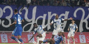 FOTO pertandingan Persib Bandung melawan PSIS Semarang pada lanjutan Liga 1 Indoneisa