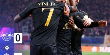 Real Madrid Amankan Skor 1-0 saat Tandang ke Markas RB Leipzig