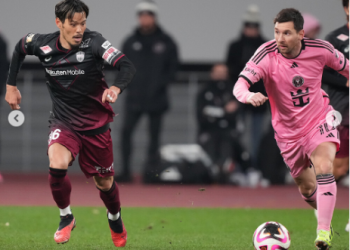 Diperkuat Lionel Messi, Inter Miami Dikalahkan Vissel Kobe