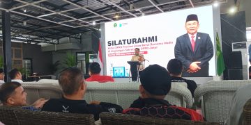 Ketua DPRD Jawa Barat Bersilaturahmi dengan Awak Media