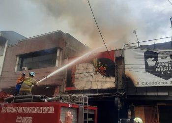 Bakmi Karet Cibadak Bandung Kebakaran