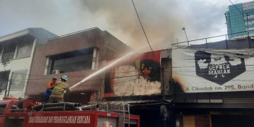Bakmi Karet Cibadak Bandung Kebakaran