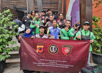 Ojol Bandung Ngahiji Akan Bantu Korban Bencana di Jabar