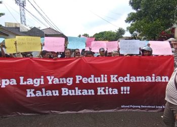 Aksi Damai Warnai Rekapitulasi Suara di KPU Jabar