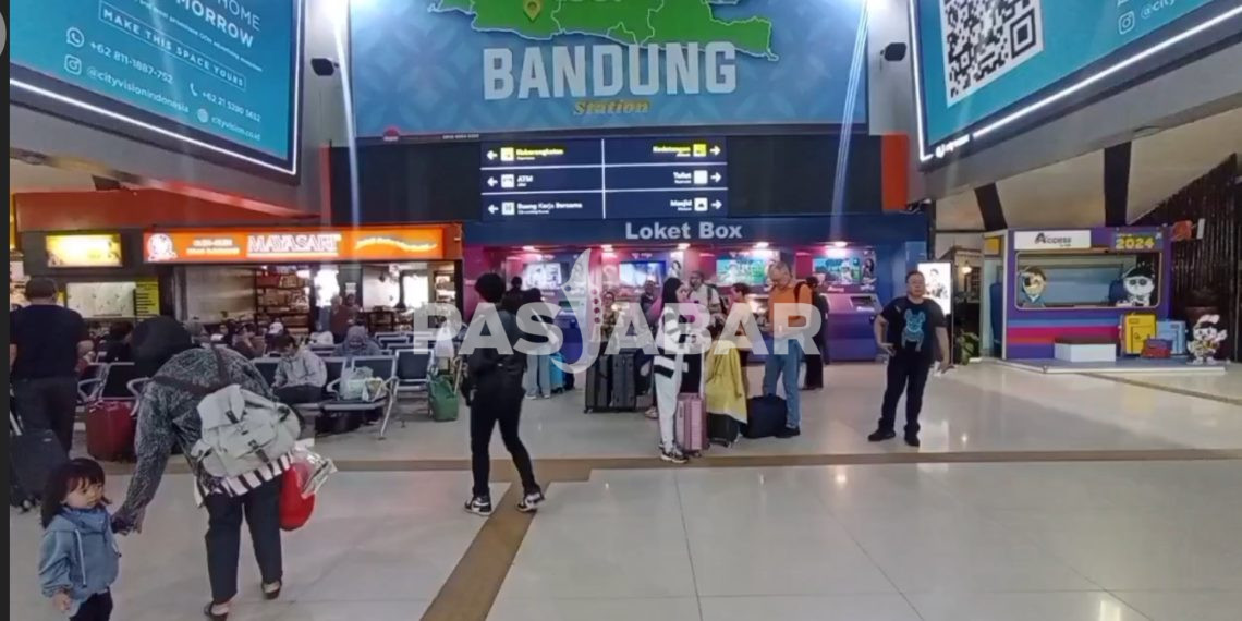 Ratusan Ribu Tiket Mudik Lebaran di Stasiun Bandung Telah Terjual