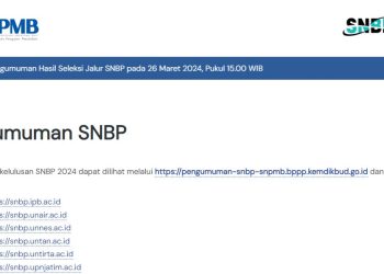 126.421 Siswa Dinyatakan lulus SNBP PTN Akademik