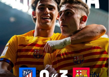 Barcelona Pecundangi Atletico Madrid 0-3, Xavi Hernandez Diusir Keluar Lapangan