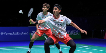 Jadi Runner Up, Ganda putra Indonesia Kalah di Final Swiss Open 2024