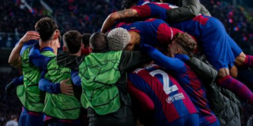 Barcelona vs Napoli: Blaugrana Tundukan Partenopei 3-1, Barcelona Lolos ke Perempat Final Liga Champions