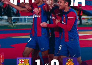 Barcelona vs Real Mallorca: Barcelona Menang Tipis 1-0 dari Sepakan Lamine Yamal