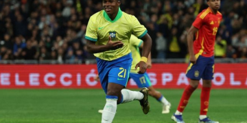 Endrick Felipe Ditunggu Presiden Real Madrid Setelah Cetak Gol di Santiago Bernabeu