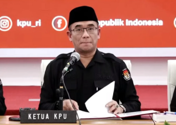 Suara Ketua KPU Bergetar Menahan Tangis Saat Membacakan Putusan Hasil Pemilu 2024