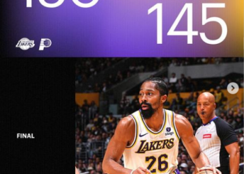 Hasil NBA: Lakers Kalahkan Pacers 150-145