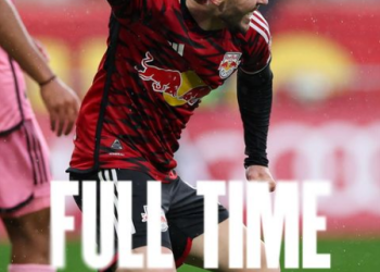 Lionel Messi Absen, The Herons Tidak Berdaya Dibantai New York RB 4-0