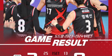 Menang 3-0 atas GS Caltex, Reds Spark Melaju ke Babak Playoff Liga Voli Korea