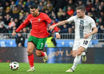 Meski Diperkuat Cristiano Ronaldo, Portugal Ditekuk Slovenia 2-0