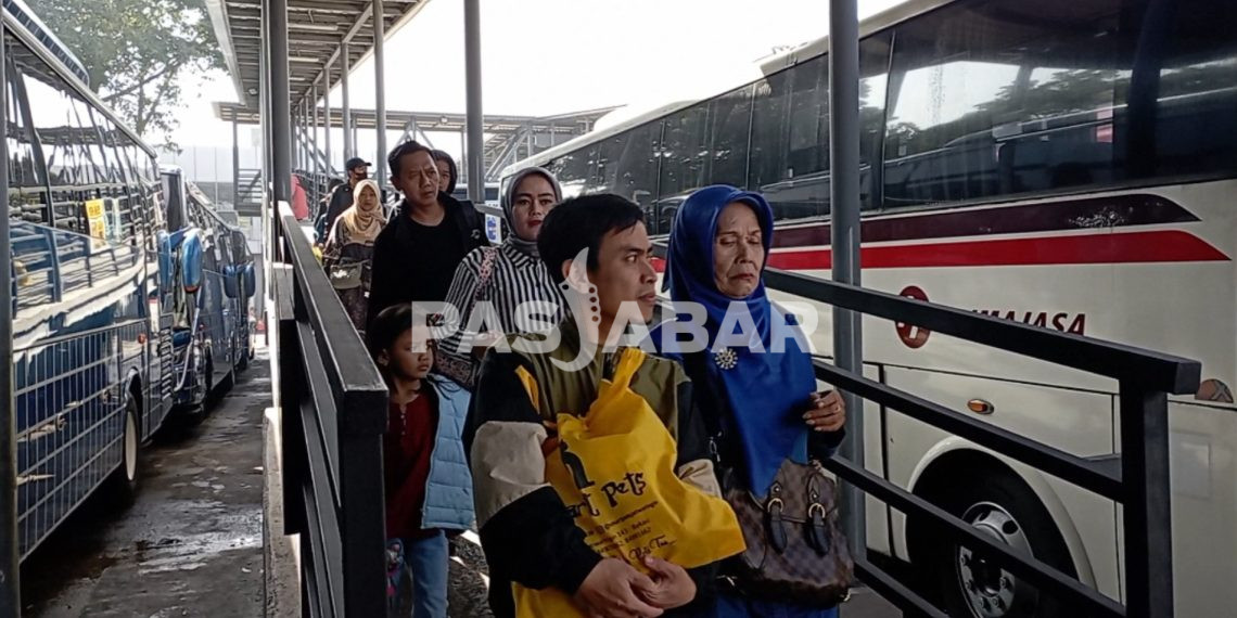Arus Balik di Terminal Leuwipanjang Meningkat, Tarif Bus Naik